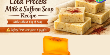 Cold Process Milk & Saffron Soap Recipe