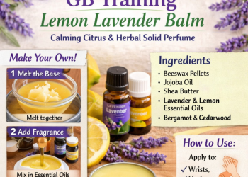 Lemon Lavender Solid Balm Perfume