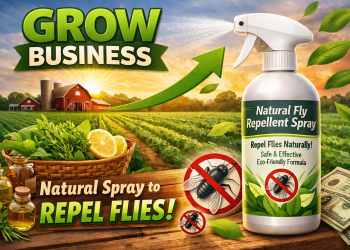 Natural Spray to Repel Flies