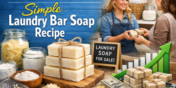 Simple Laundry Bar Soap Recipe