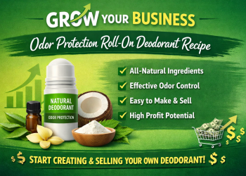 Odor Protection Roll-On Deodorant Recipe (100 g)