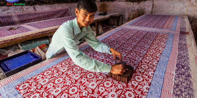 প্রিন্টের ব্যবসা ব্লক বাটিক